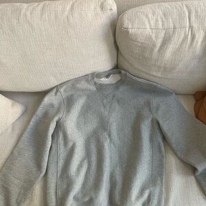 J. Crew Men's Light Gray Crewneck Sweater